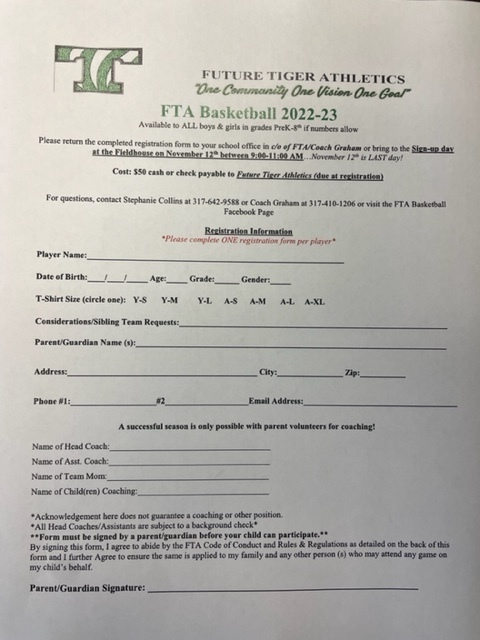 FTA Basketball Info